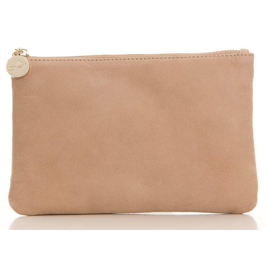 LULU'S ACCESSORIES Plain Purse Leather Beige
