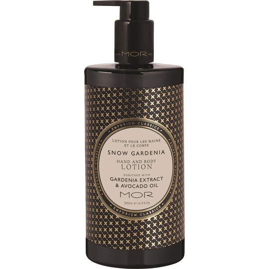 MOR Emporium Classics Hand & Body Lotion Snow Gardenia 500ml 500