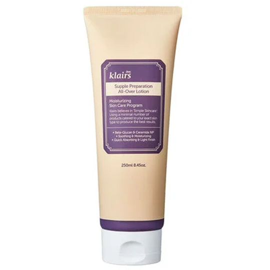 Supple Preparation All-Over Lotion, 250 ml Klairs K-Beauty