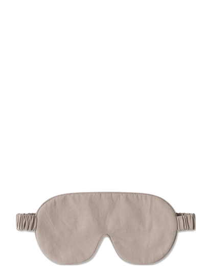 Selma Eyemask - Taupe Lingerie Night & Loungewear Sleeping Masks Beige STUDIO FEDER