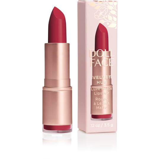 Doll Face Velvet Hug Luxe Matte Lipstick Adore