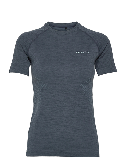 Core Dry Active Comfort Ss W T-shirts & Tops Short-sleeved Sininen Craft
