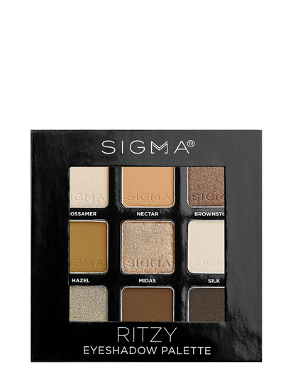 Ritzy Eyeshadow Palette Beauty WOMEN Makeup Eyes Eyeshadow Palettes Monivärinen/Kuvioitu SIGMA Beauty