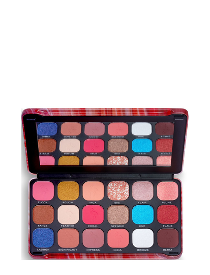 Revolution Forever Flawless Flamboyance Flamingo Beauty WOMEN Makeup Eyes Eyeshadow Palettes Monivärinen/Kuvioitu Makeup Revolution
