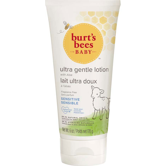 Baby Ultra Gentle Lotion Sensitive, 170 g Burt's Bees Äidille & Vauvalle