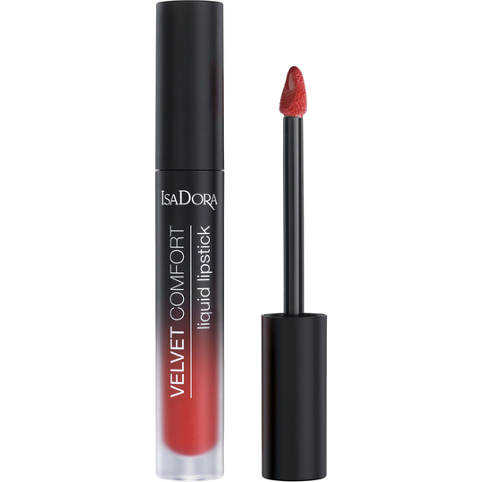 IsaDora Velvet Comfort Velvet Comfort Liquid Lipstick 57 Hot Cora