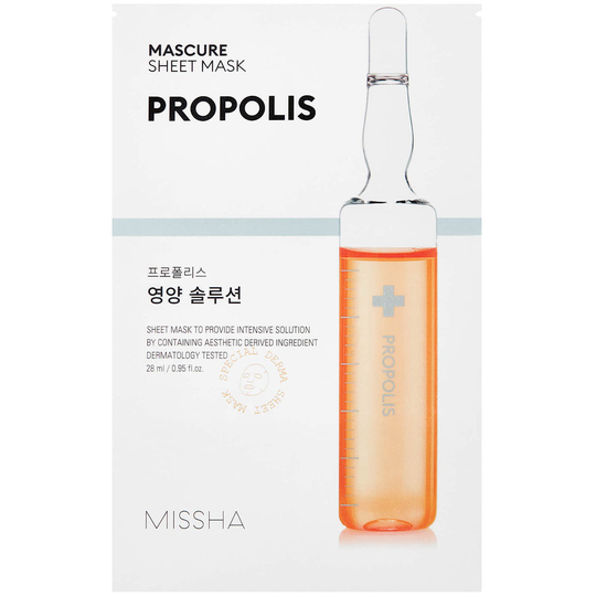 Mascure Nutrition Solution Sheet Mask, 27 ml MISSHA Vaihe 7: Kangasnaamio