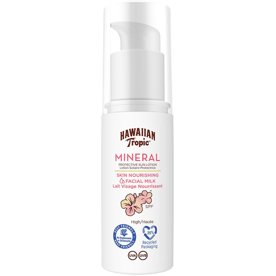Mineral Sun Milk Face, 50 ml Hawaiian Tropic Aurinkosuoja kasvot