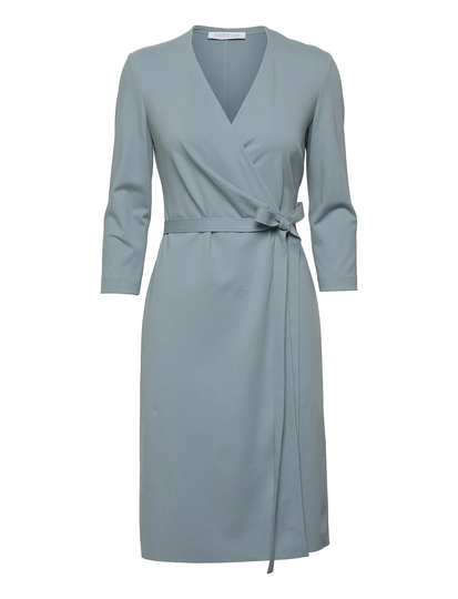 Women Wrap Dress Dresses Wrap Dresses Vihreä Harris Wharf London