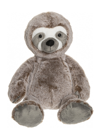 Teddy Wild Sloth Two-T Toys Soft Toys Stuffed Animals Harmaa Teddykompaniet