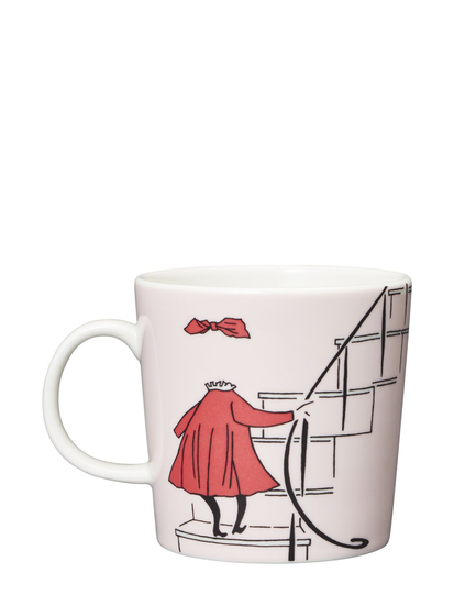 Moomin Mug 0,3L Ninny Powder Home Tableware Cups & Mugs Coffee Cups Vaaleanpunainen Arabia