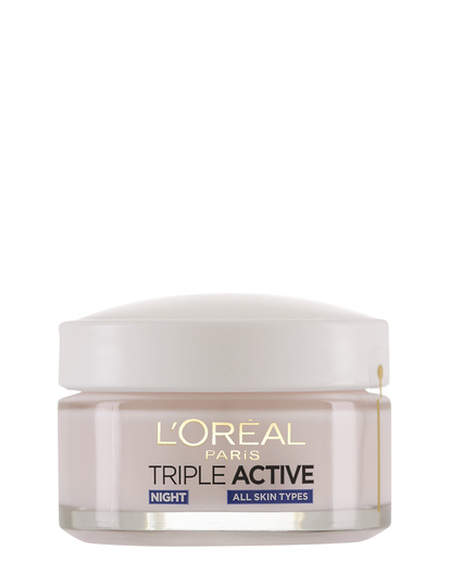 Triple Active Night,50 Ml Beauty WOMEN Skin Care Face Night Cream Nude L'Oréal Paris
