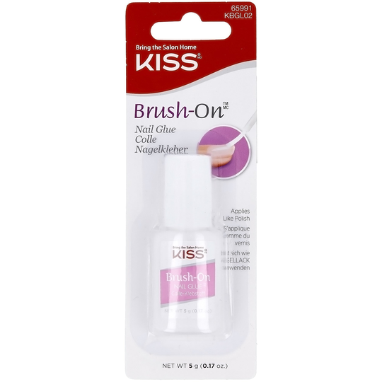 Kiss Brush On Nail Glue 5g