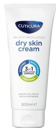 Cuticura 200ml voide kuivalle iholle