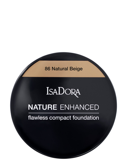 Nature Enhanced Flawless Compact Foundation Natural Beige Meikkivoide Meikki IsaDora