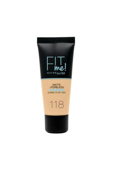 Maybelline Fit Me Foundation 118 Nude Tube 30Ml