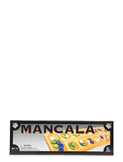 Mancala Träspel Toys Puzzles And Games Games Active Games Ruskea Suntoy