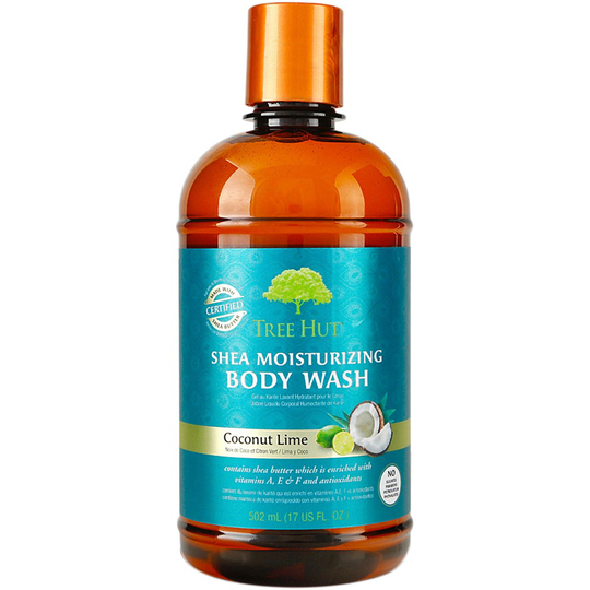 Shea Moisturizing Body Wash Coconut Lime, 503 ml Tree Hut Suihku- ja kylpytuotteet