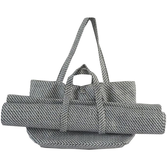 Palmetten Beach Set Svart/Vit
