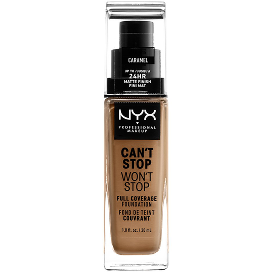 NYX PROFESSIONAL MAKEUP Can't Stop Won't Stop Foundation Caramel