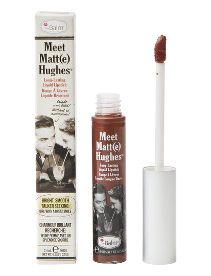 Meet Matt Hughes Trustworthy Huulikiilto Meikki Ruskea The Balm
