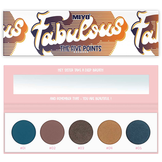 MIYO Five Points Paletts Eyeshadows 25 Fabulous