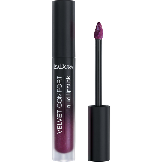 IsaDora Velvet Comfort Velvet Comfort Liquid Lipstick 76 Purple D