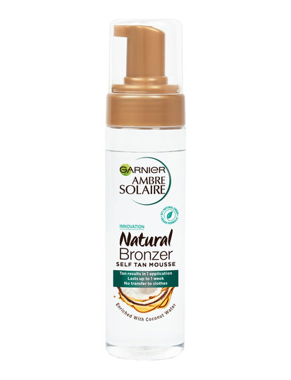 Natural Bronzer Mousse Bronzer Aurinkopuuteri Nude Garnier