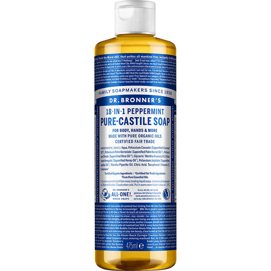 Magic Soaps Peppermint, 475 ml Dr. Bronner's Suihku- ja kylpytuotteet
