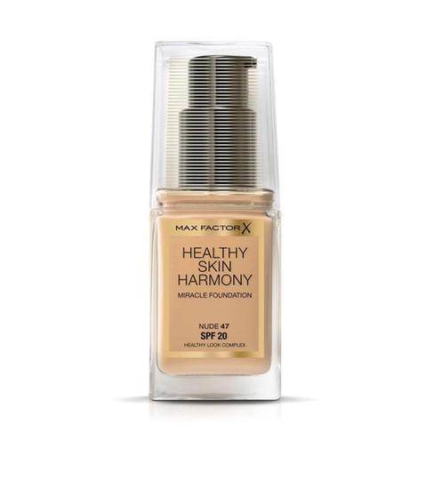 Max Factor Healthy Skin Harmony Foundation 47 Nude -värisävy