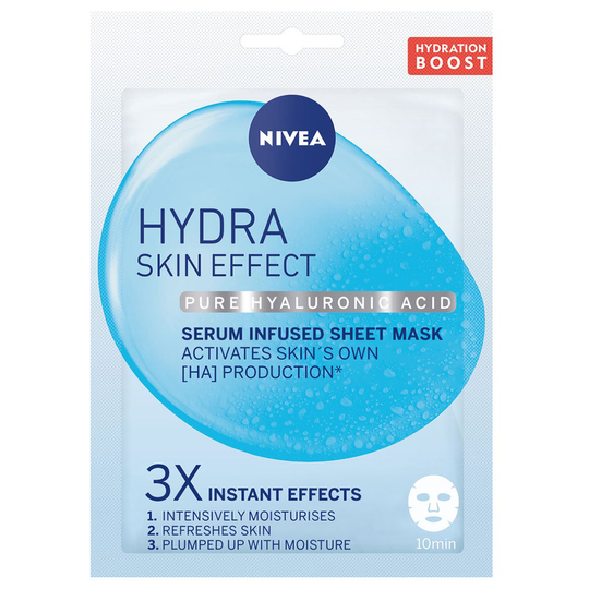Hydra Skin Sheet Mask, Nivea Kangasnaamiot