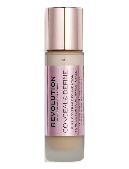 Revolution Conceal & Define Foundation F8 Meikkivoide Meikki Makeup Revolution