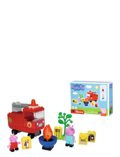 Big-Bloxx Pp Fire Engine Toys Baby Toys Activity Toys Monivärinen/Kuvioitu Gurli Gris