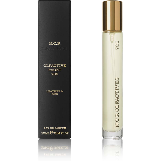 Facet 705, Leather & Oud, 10 ml N.C.P. Unisex-hajuvedet