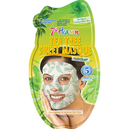 Montagne Jeunesse 7th Heaven Tea Tree Face Sheet Masque