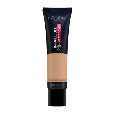 L' Oreal Paris Infallible 24H Matte Cover 290 Golden Amber 30ml