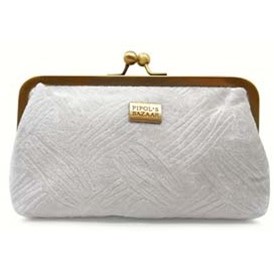PIPOL BAZAAR Crissa Velvet Light Shimmer Metal Frame