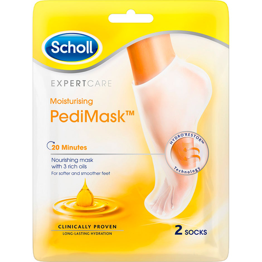 ExpertCare PediMask™ withTriple Oil, 2 pcs Scholl Kädet & Jalat