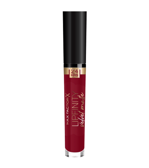 Max Factor Lipfinity Velvet Matte Lipstick nro.090 Allvre Red 3,5ml