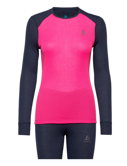 Odlo W Set Active Warm Eco Spe Base Layer Sets Monivärinen/Kuvioitu Odlo