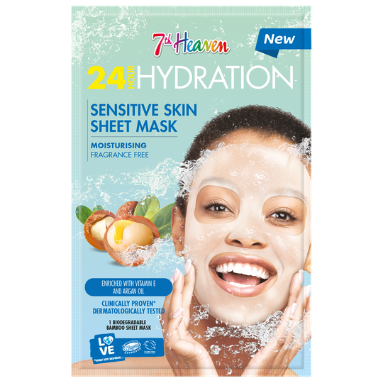 7th Heaven 24 Hour Hydration Sensitive Skin Sheet Mask