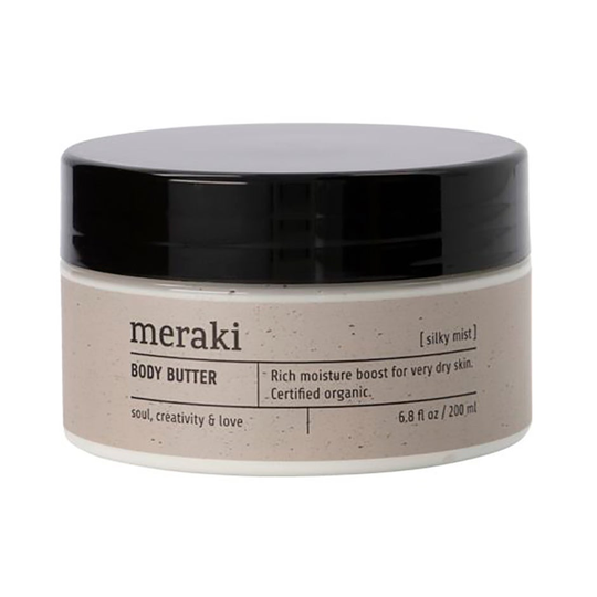 Body butter, Silky mist, 200 ml Meraki Vartalovoit