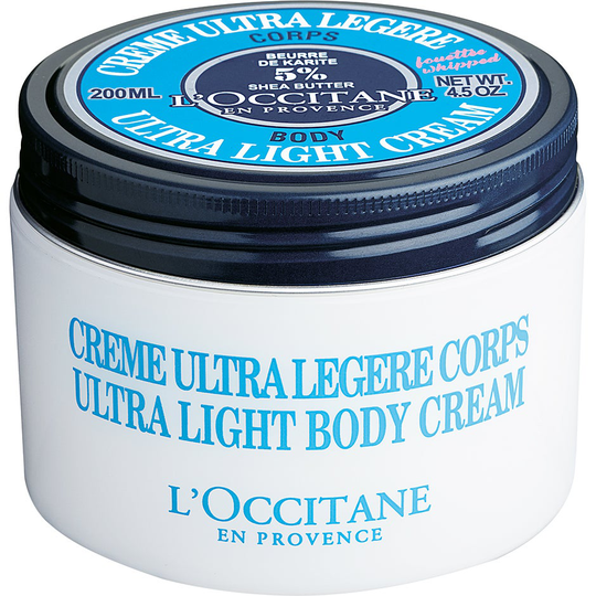 L'Occitane Shea Ultra Light Body Cream, 200 ml L'Occitane Vartalovoit