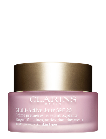 Multi-Active Jour Spf 20 All Skin Types Beauty WOMEN Skin Care Face Day Creams Nude Clarins