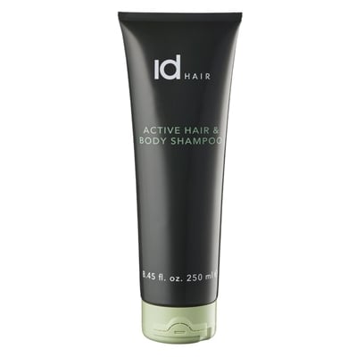IdHAIR aktiivinen hius- ja vartaloshampoo 250ml