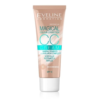 Eveline CC Cream Magical Colour Correction Medium Beige 30ml