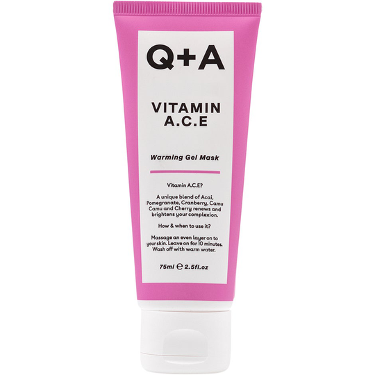 Vitamin A.C.E Warming Gel Mask, 75 ml Q+A Kasvonaamiot