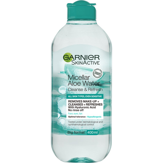 Micellar Aloe Cleansing Water, 400 ml Garnier Misellivesi