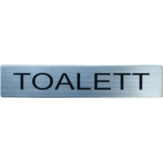 Palmetten Skylt "Toalett"