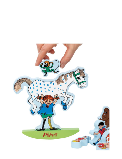 Pippi Balansleksak Toys Puzzles And Games Games Active Games Monivärinen/Kuvioitu Pippi Langstrømpe
